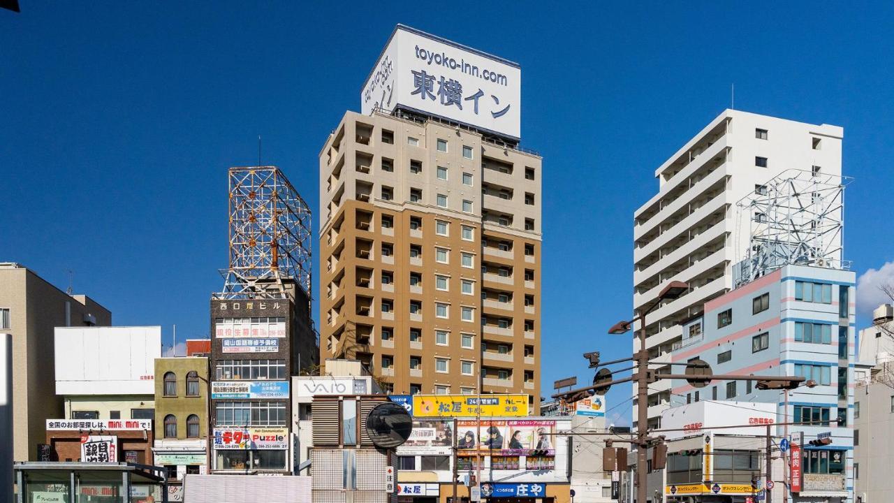 Toyoko Inn Okayama Eki Nishi Guchi Hiroba Εξωτερικό φωτογραφία